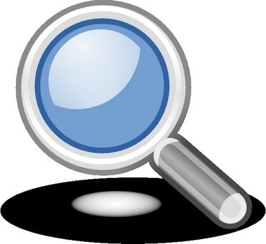 Search Icon Clip Art