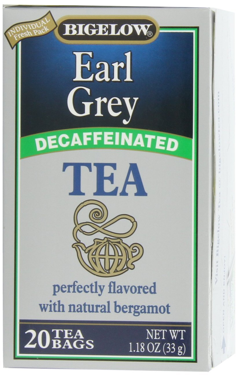 Bigelow Decaffeinated Earl Grey Tea, 20-Count Boxes (Pack Of 6) Free ...