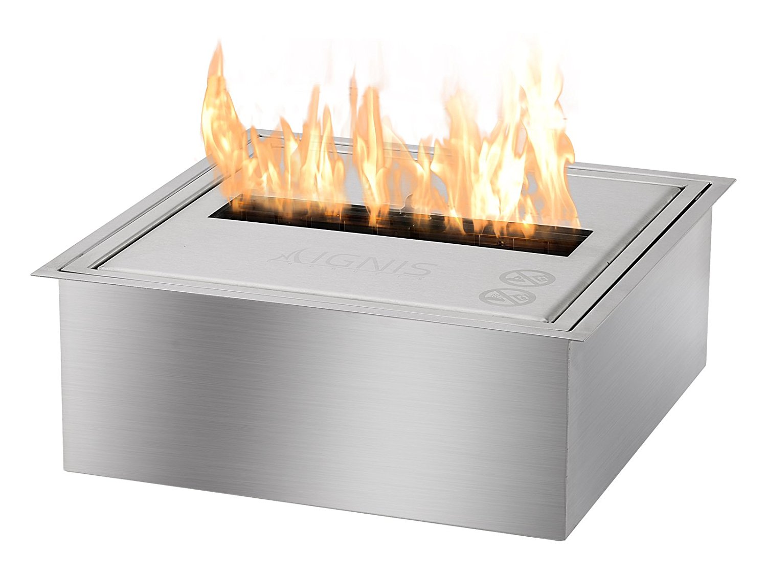 Ignis Ventless Bio Ethanol Fireplace Burner Insert EB1212 N6 Free Image ...