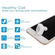 ATD Wireless Bluetooth Headset Car Dual USB Charger Anion Air Purification Oxygen Bar Humidifier(Silver) N5