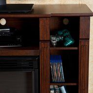 Southern Enterprises Artaxes Electric Media Fireplace - Espresso N3