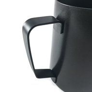 Coffee Nebula Stainless Steel Non-Stick Professional Milk Frothing &amp; Steaming Pitcher/Cup (20oz (600ml), Black)