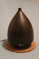 Wood grain Aroma diffuser humidifier. (Light Wood Grain)