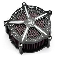 Air Filter,LOPEZ Black Air Cleaner Intake Filter Kits For 2008-2009 Motorcycle Harley Cross Bones Rocker Softail N5