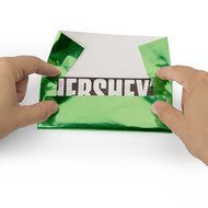 Foil Wrapper (Silver) - Pack of 100 Candy Bar Wrappers with Thick Paper Backing - Folds and Wraps Well - Best... N4