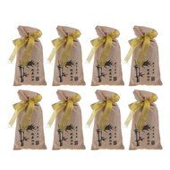 Kmise All Natural Bamboo Charcoal Deodorizer Bag Air Purifiers For Home Allergies Smokers Portable Odor Eliminator... N10