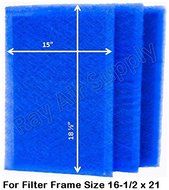 Dynamic Air Filter (3 Pack) (16x20) N101