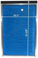 Dynamic Air Cleaner Replacement Filter Pads 16 1/2 x 21 5/8 Refills (3 Pack)
