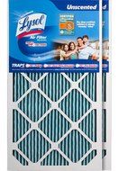Lysol Triple Protection Furnace/AC Air Filter, 12" x 24" x 1", 2-Pack N57