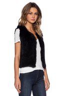 Sleeveless Coat,BeautyVan Women Vest Sleeveless Coat Outerwear Hair Jacket Waistcoat (XL, Black) N3
