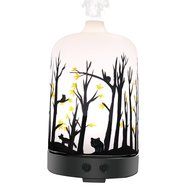 COOSA 100ml US Standard Plug Ultrasonic Aromatherapy Essential Oil Diffuser Cool Aroma Mist Humidifier with Multi-colored... N12