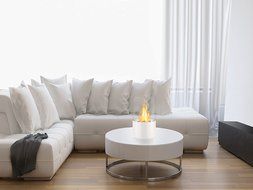 Ignis Circum Black Tabletop Ventless Ethanol Fireplace N5