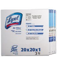 Lysol Triple Protection Furnace/AC Air Filter, 12" x 24" x 1", 2-Pack N70