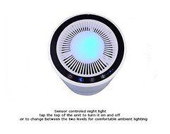 Brand New HEPA Air Purifier Ionic Fresh Air Cleaner Filter - 3 Speeds Plus Ionizer - Night Light - Remove Odors...
