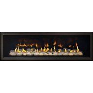 Napoleon LHD50P Linear Series 50&quot; Direct Vent Fireplace Up to 30 000 BTUs Linear Burn with Uniform Flame Pattern... N2