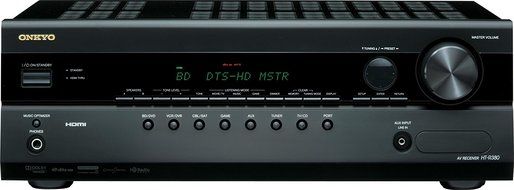 Onkyo HT-S3300 5.1-Channel Home Theater Receiver and Speaker Package (Black) (Discontinued by Manufacturer)