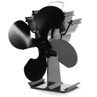 2016 Model - Kenley Heat Powered Eco Friendly Stove Top Fan for Fireplace Wood Log Coal Fire Burner - 4 Blades N2