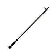 Amagabeli Fireplace Toolset 5 Pieces Wrought Iron Tools Rustic with Ball Handles , 31-inch High , Black N3