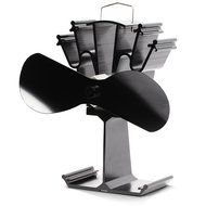 2016 Model - Kenley Heat Powered Eco Friendly Stove Top Fan for Fireplace Wood Log Coal Fire Burner - 4 Blades N3
