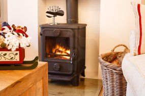 2016 Model - Kenley Heat Powered Eco Friendly Stove Top Fan for Fireplace Wood Log Coal Fire Burner - 4 Blades N5