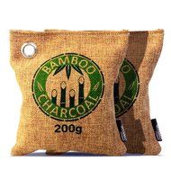 Culon 200g Tan Bamboo Charcoal Bags, Natural Deodorizer Air Freshener, Pack of 2 N6