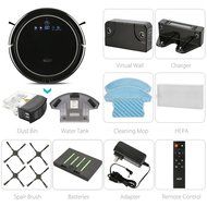 INLIFE Robotic Vacuum Cleaner Automatic Floor Cleaner with Self Charging and Wet /Dry Mop