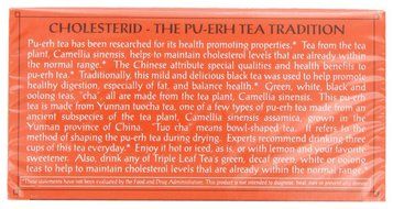 Triple Leaf Tea, Cholesterid, 20 Tea Bags (Pack of 6) N7