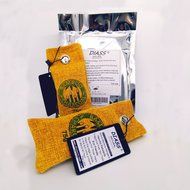 Natural Air Purifying Bags By Diass(Two Bags Per Package） Shoe Deodorizer and Odor Eliminator Naturally Absorbs... N6