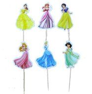 BETOP HOUSE Set of 24 Pieces Snow White Theme Cake Cupcake Decorative Cupcake Topper for Kids Birthday Party Themed...
