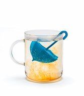 Home Classics Umbrella Herbal Tea Infuser, Blue