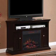 ClassicFlame Cannes Infrared Electric Fireplace Media Cabinet in Espresso - 23MM378-E451