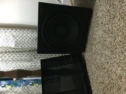 Bowers and Wilkins ASW610 Subwoofer Speaker - Matte Black