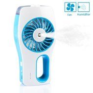 Mini Cooling Fan Humidifier CrazyFire 3 Speeds Portable Mini USB Rechargeable Cooling Fan Misty Hydrating Fan... N8