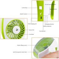 Mini Cooling Fan Humidifier CrazyFire 3 Speeds Portable Mini USB Rechargeable Cooling Fan Misty Hydrating Fan... N11