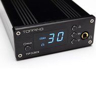 TOPPING TP32EX Tripath TK2050 T-AMP USB DAC Headphone amplifier Black