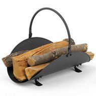 Kindling Carrier Tray - Light Duty - BLACK on BLACK