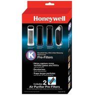 Honeywell HRF-K2 Household Odor and Gas Reducing K Pre-Filter, 2-Pack of Air Purifier Replacement "K" pre-filters