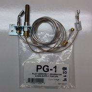 Real Fyre PG-1 Pilot Assembly with Generator and Gas Supply Tube for APK -10 and -11 Type Valves (Natural Gas)