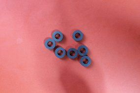 Ferrite ring K 12x6x4.5 mm USSR 25 pcs