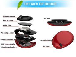 Chafon CF-20211 Intellectual Car Air Purifier Cleaner Freshener Ionize with Cigarette Adapter,HEPA Filter Removes... N4