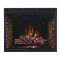 ClassicFlame 39EB500GRA 39" Traditional Built-in Electric Fireplace Insert, Dual Voltage Option