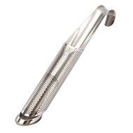 Crqes 1 Pcs Mesh Loose Pipe Stainless Steel Tea Leaf Infuser Spice Strainer Herbal Filter