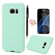 Badalink Galaxy S7 Case Candy Color Soft TPU Rubber Skin Bumper Case Shockproof Flexible Easy Grip Slip Rrsistant... N48