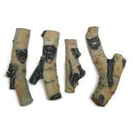 Midwest Hearth Gas Logs Deluxe Decorative Branch and Twig Set | Cast From Real Logs and Hand Painted in USA (Oak... N8