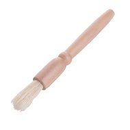 Awtang New Log + Pig Mane Coffee Espresso Cleaning Brush Wood Handle Brush N3