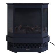 Fanala 23" 1500W Adjustable Electric Fireplace Heater Free Standing Mobile Fireplaces N2