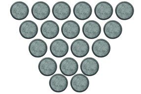 Water Filter Replacement Fit for Mr Coffee 113035-001-000 WFF Coffeemaker Pack of 20