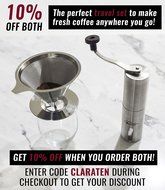 Pour Over Coffee Filter Dripper -- The Stainless Steel Designed Cone Drip Brewer Has A Double Mesh Metal Filter... N2