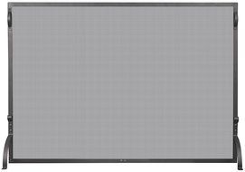 Uniflame 1 Panel Wrought Iron Spargkguard Fireplace Screen