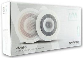 2) NEW VM AUDIO VMIS6 6.5" 350 Watt 2 Way In Ceiling/Wall Surround Home Speakers N3